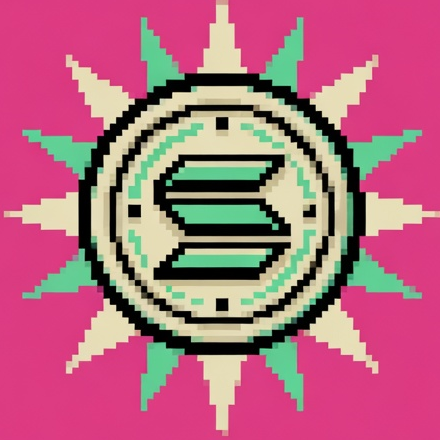 Pixel SOL coin